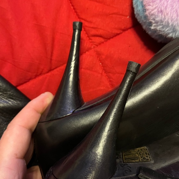 EUC PRADA Nappa Soft Leather Stretch Boots 10.5/40 1/2 - Picture 7 of 16